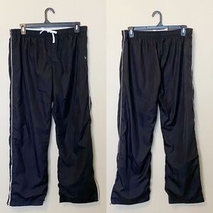 Danskin Black Pants with White Drawstring